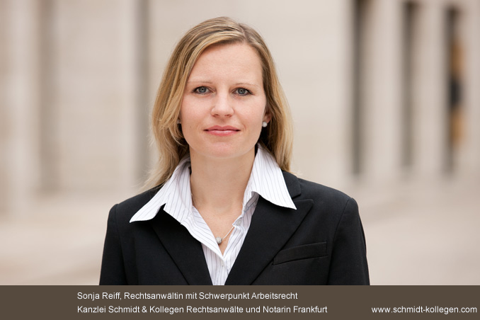 Sonja Reiff Rechtsanwalt Arbeitsrecht Frankfurt