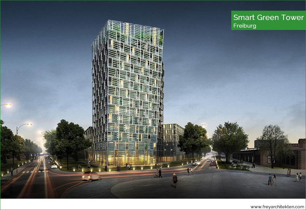 Smart Green Tower, Freiburg